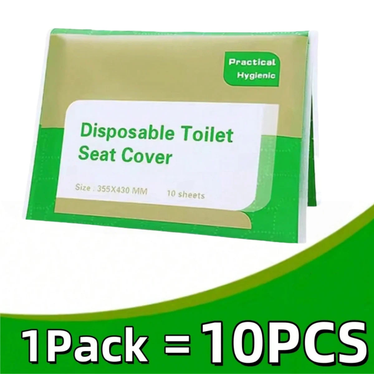 10-100PCS Large Universal Version Disposable Toilet Seat Cover Portable Essential Waterproof Toilet Seat Cushion for Travel