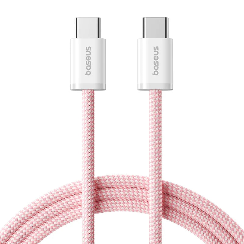 Baseus 100W Type C To USB C Cable For iPhone 16 15 Fast Charging Charger Cord For Macbook iPad Samsung Xiaomi Fast USB C Wire