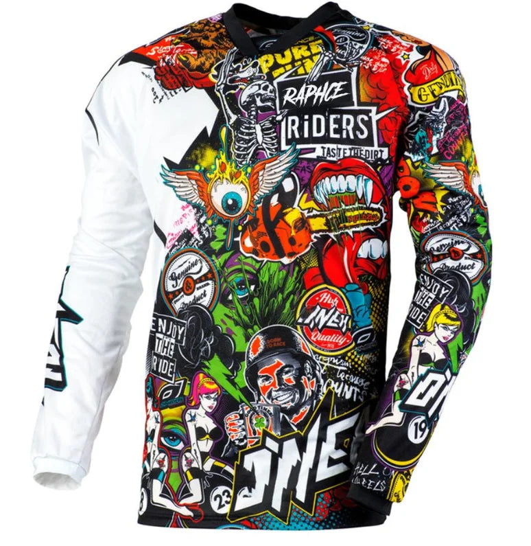 2026 moto enduro motocross Jeresy bicycle mx bmx mtb Downhill Jersey Off road speed long motorcycle hombre camisetas mtb enduro