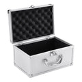 Tool Box Aluminum Alloy Instrument Case Durable Strong Portable Organizer Large Space for Warehouse Garage Household Car