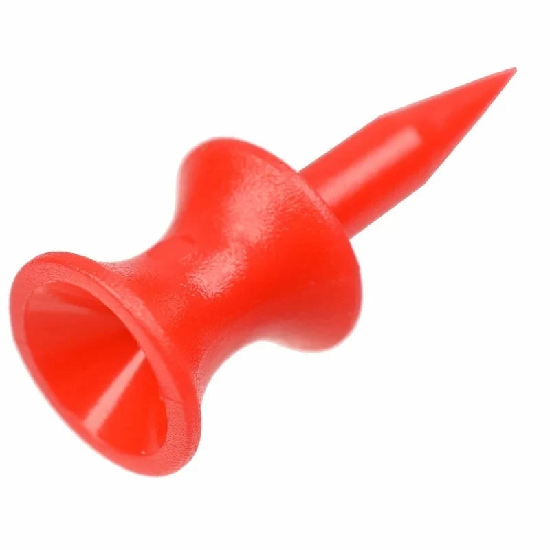 50PCs Golf Tee Assorted Colors Plastic Golf Tees for Golf Balls