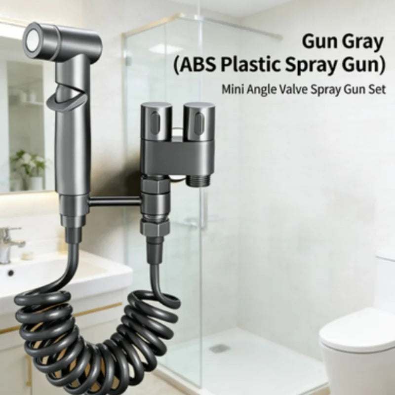 Homefish Hand Held High Pressure Toilet Spray With Dual Mode Nozzle Is Very Suitable For Bathroom Cleaning And Toilet Flushing