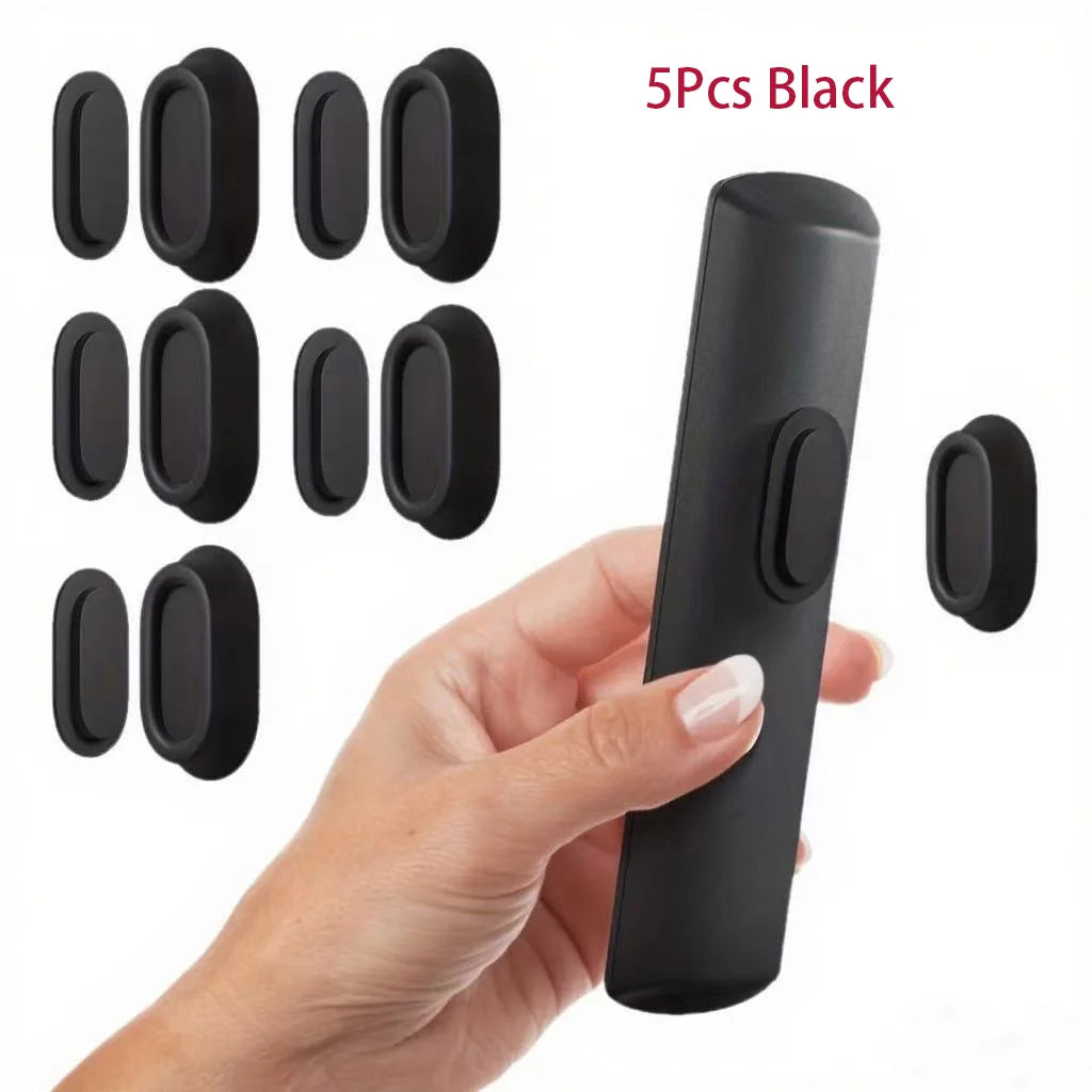 Magnetic Remote Control Bracket, Self-Adhesive Wall Mounted Storage Bracket for Remote Controls, Household Goods Storage