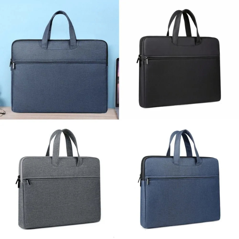 Waterproof Large Capacity Business Briefcase Document Shockproof Folder Tote Bag File Paper Organizer Portable Laptop Bag