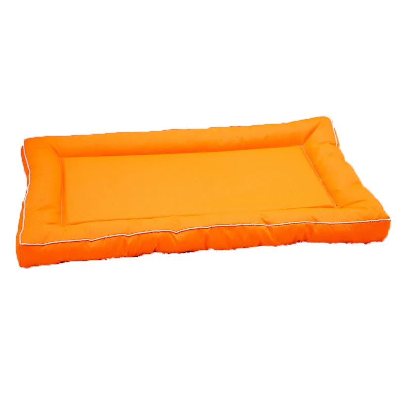 Waterproof Dog Bed Oxford Pet Cushion for All Seasons Thickened Memory Foam Filling Bite-resistant Pet Mat Pet Supplies 강아지 방석