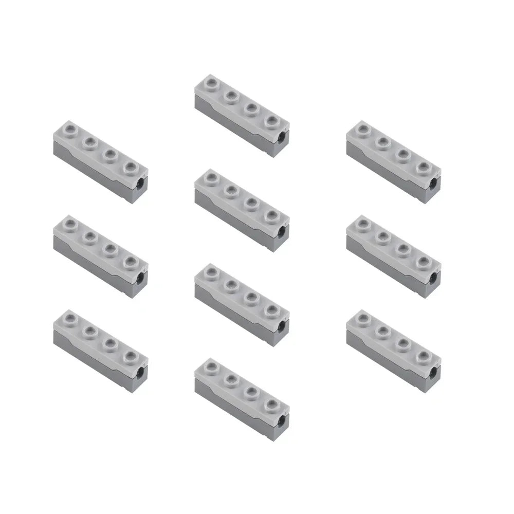 1x4 Launcher+8L Bullet Spring Shooting Mechanism Toy MOC Building Blocks Technical Parts Shooter Dart Weapon 15301 15303 15400