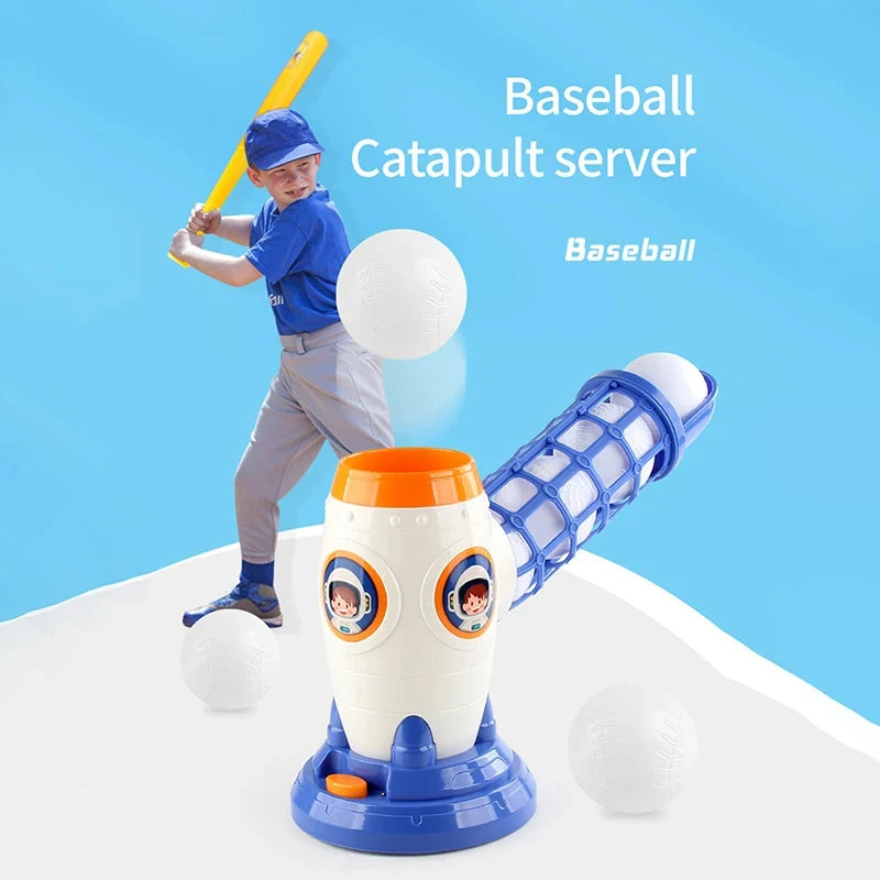 Baseball Game Children Sports Outdoors Toy Ball Sets with Plastic Baseball Bat and Training Equipment Toys for Boys Kids Gifts