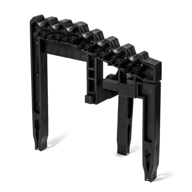 Golf Clubs Fixture Accommodate 9 Iron Holder Reduce Pole Head Collisions Adjustable Width Training Aids ZJ018