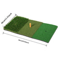 Golf Hitting Mat 30*60Cm Indoor Outdoor Mini Practice Durable PP Grass Pad Backyard Exercise Golf Training Mat With Rubber TEE
