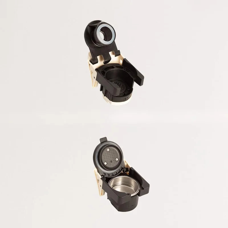 Single Serve Coffee Maker, New Unique Drip Type Constant Temperature Extraction Mini Capsule Coffee Machine for Americano, Tea