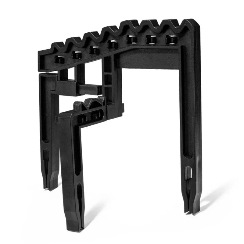 Golf Clubs Fixture Accommodate 9 Iron Holder Reduce Pole Head Collisions Adjustable Width Training Aids ZJ018