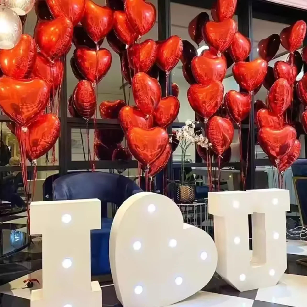 10Pcs Wedding Decoration Love Balloons Valentine's Day Couple Romantic Proposal Christmas DIY Birthday Party Ornament Balloon