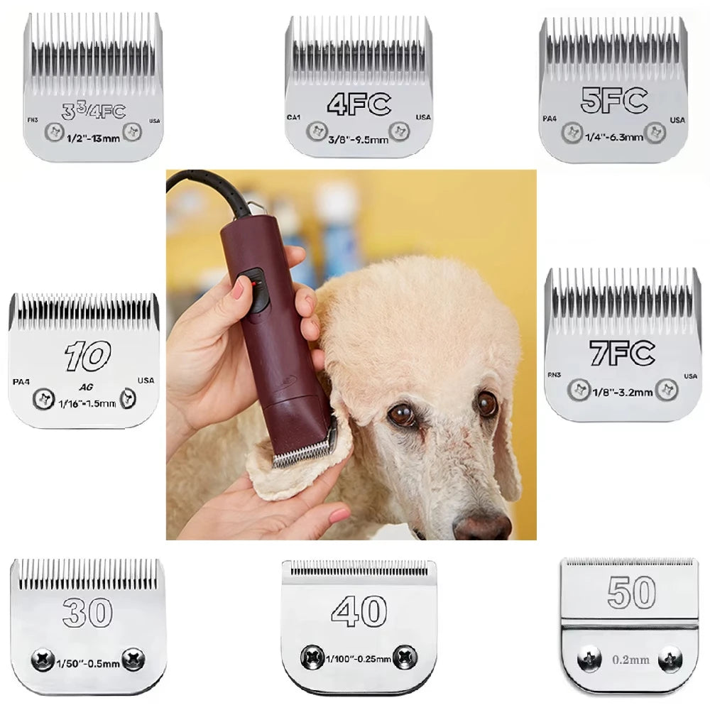 Dog Clipper Blades - A5 Compatible Professional