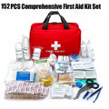 Comprehensive Easy To Carry First Aid Kit For Home & Outdoor Activities Essential Emergency Preparedness Supplies With Scissors