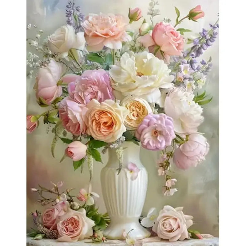 Diamond Painting Kits Diy Crafts Crafts Diy Kits For Beginners Flower Full Round Diamond Art Handicraft Diamond Art Embroidery
