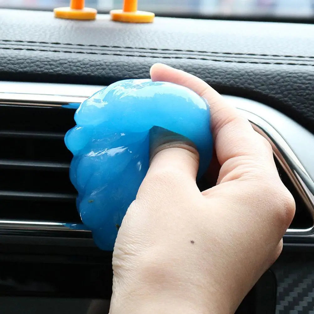 Magic Cleaning Gel Slime for Car Detailing, Keyboard Dust Cleaner Putty, Reusable Putty for Vents, Crevices, Electronics