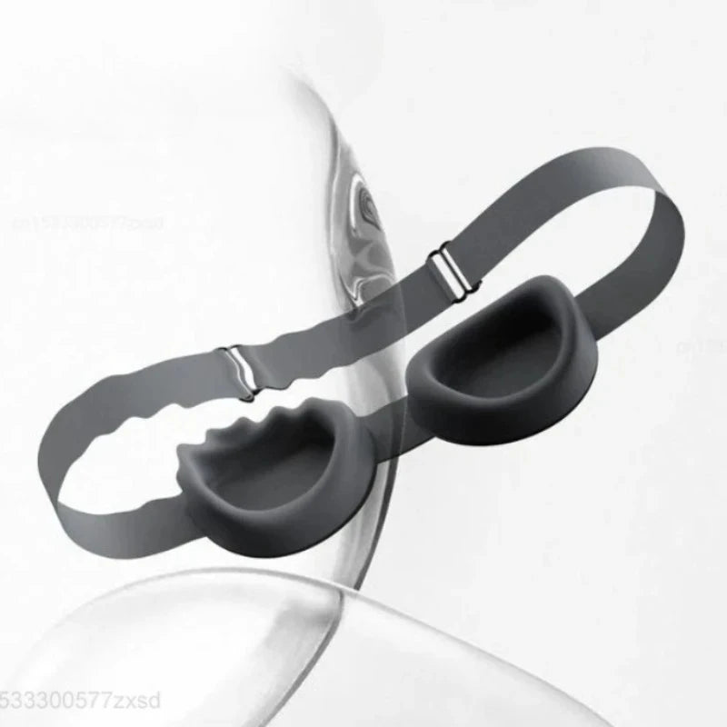 Dreamlight 3D Contoured Sleeping Eye Mask – Blackout, Adjustable Strap, Travel-Ready