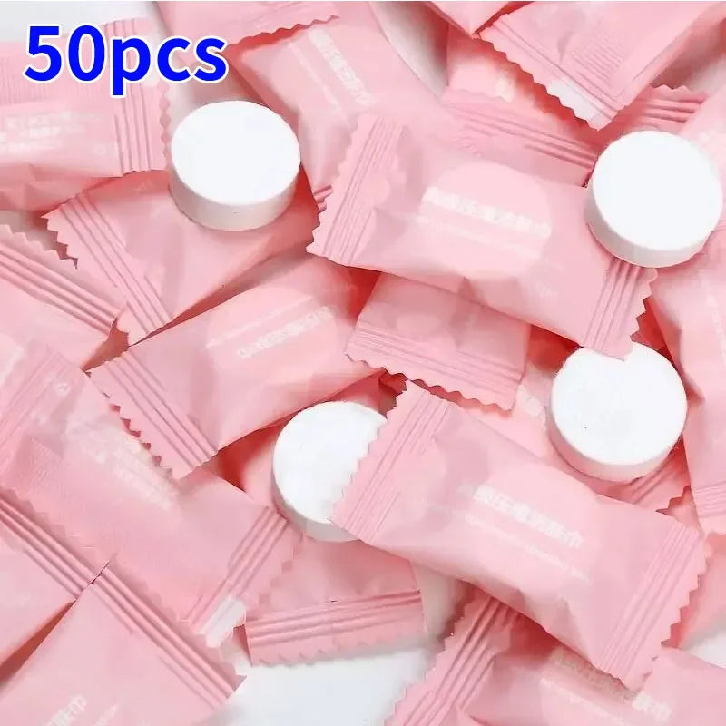 20/50/80/100PCS Mini Compressed Towel Disposable Capsules Towels Magic Face Care Tablet Outdoor Travel Cloth Wipes Paper Tissue