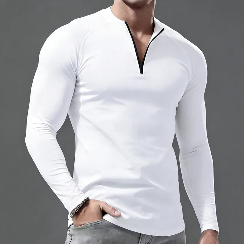 Long Sleeve T Shirt Men Compression Sportswear Male Tshirt Elastic Skinny Tops Tee Gyms Fitness T-shirt Casual T Shirt For Men