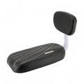 Cycle Seat with Backrest High-Elastic Sponge Rear Bike Seat Cycle Rear Cushion Washable Padded Bike Saddle Long-Lasting