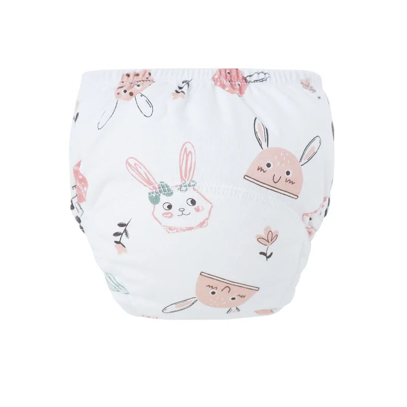 3Pcs Baby Diaper Training Pants for Girls Boys Washable Nappies Infant Cloth Diapers Reusable Kids Underwear Toddler Shorts