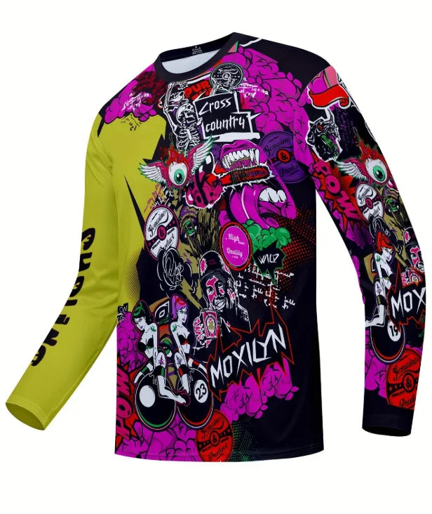 2026 moto enduro motocross Jeresy bicycle mx bmx mtb Downhill Jersey Off road speed long motorcycle hombre camisetas mtb enduro