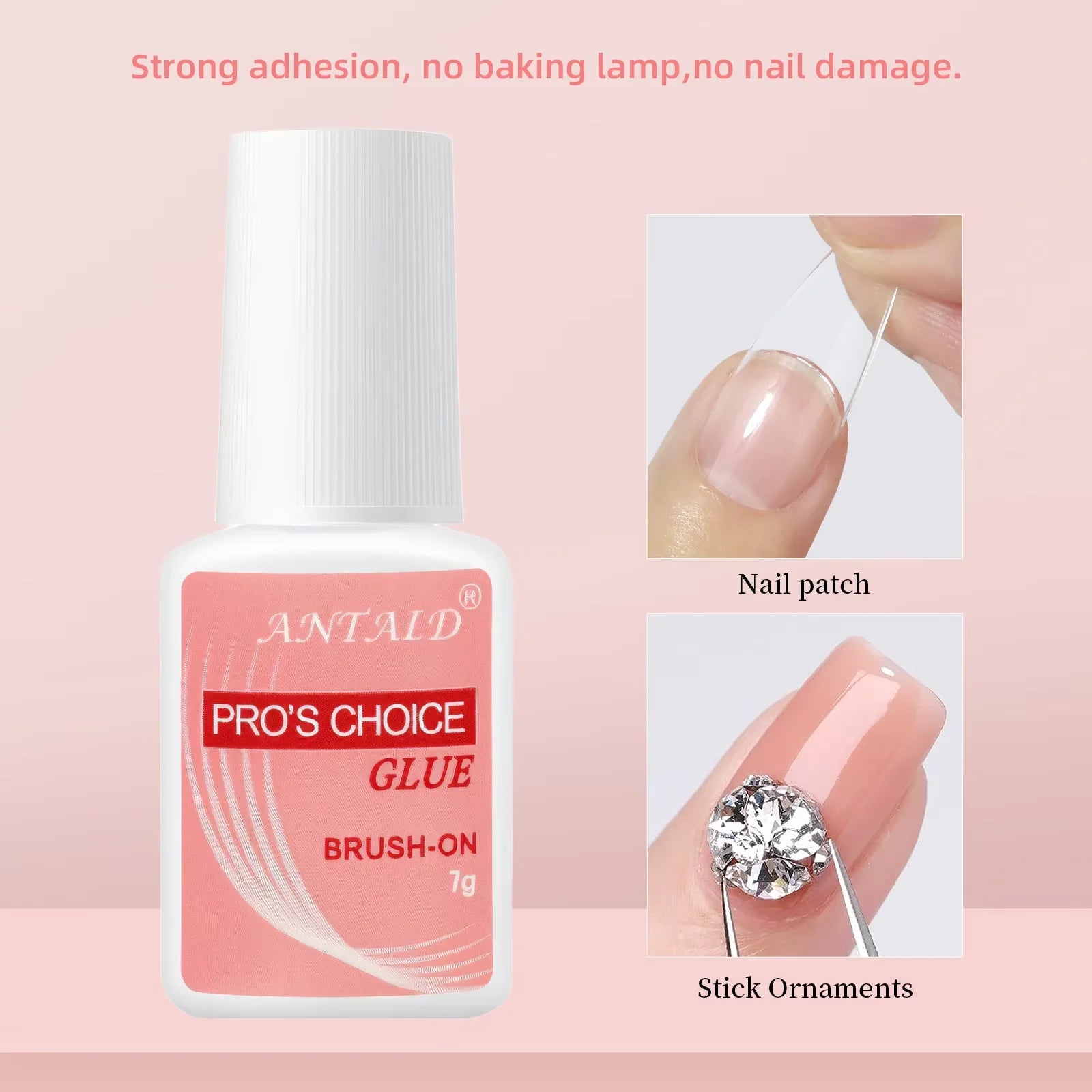 5pcs quick drying adhesive nail glue professional nail glue for false nails acrylic nail rhinestone decoration extension glue