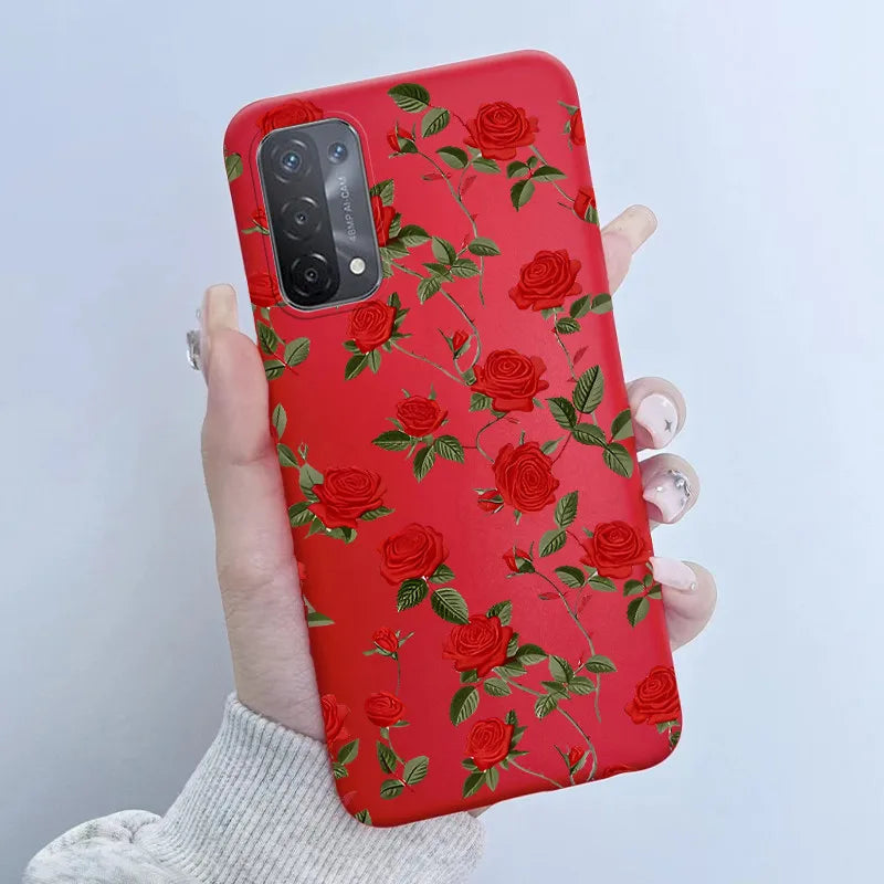For Oppo A54 5G A74 5G A93 5G Case Soft TPU Silicone Cover Cute Astronaut Panda Phone Case CPH2195 CPH2197 CPH2263 Coque Funda