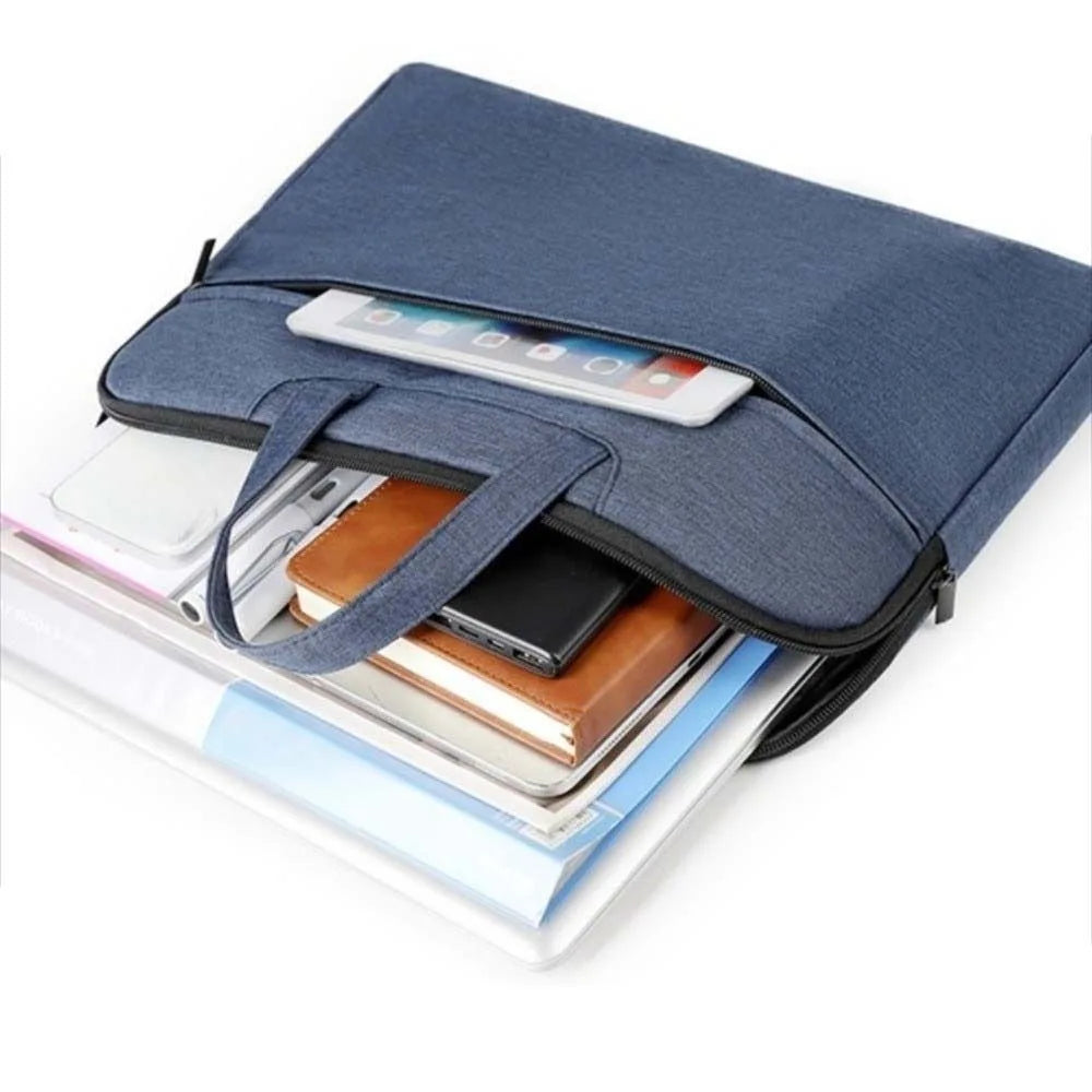 Waterproof Large Capacity Business Briefcase Document Shockproof Folder Tote Bag File Paper Organizer Portable Laptop Bag