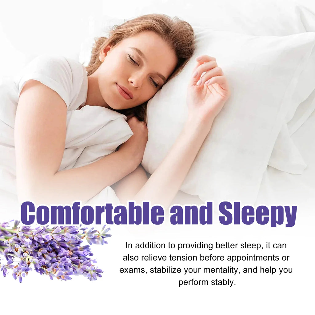 Lavender Sleep Spray Relieves Anxiety Relaxes Body & Mind Helps Improve Sleep Quality Relieves Anxiety&Helps People Fall Asleep