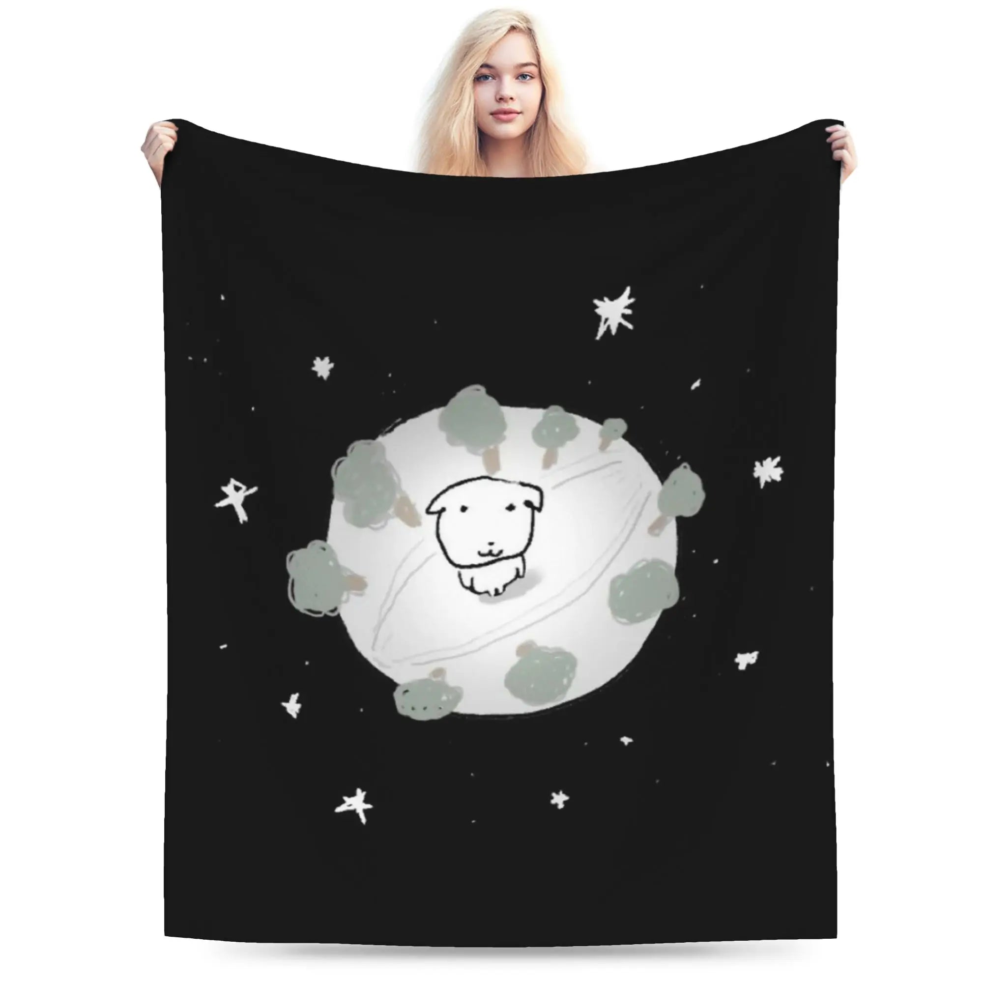 Cute GANADI Blanket Kids Adults  Flannel Throw Blanket For Sofa Home Soft Custom Quality Bedspread Gift