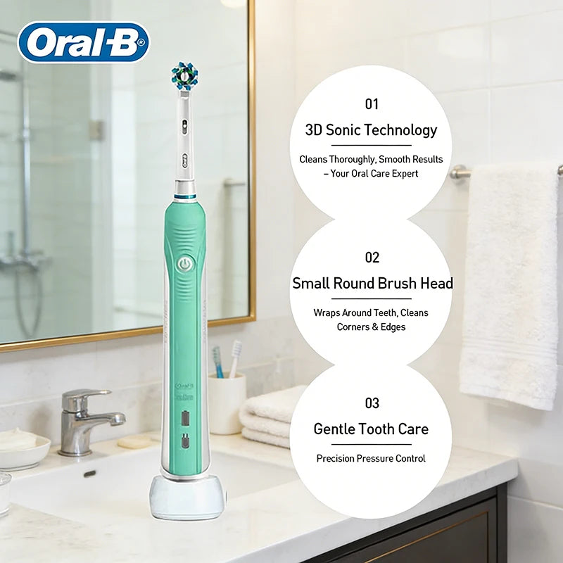 Electric Toothbrush - Timer & Pressure Sensor