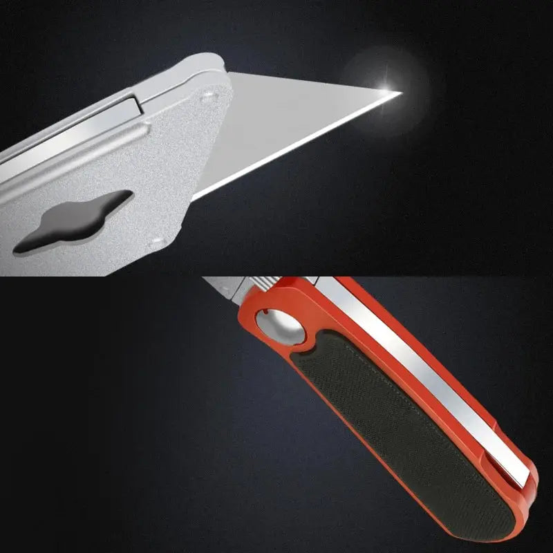 Art Knife Heavy-duty All Steel Thick Durable And Sturdy Folding Knife Cable Stripping Knife Wallpaper Knife