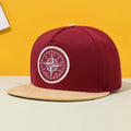Hip hop Fashion Flat brimmed Hat American Street Hip Hop Hat LeisureTrendy Cool Unisex Baseball Hat Suitable for Outdoor Shading