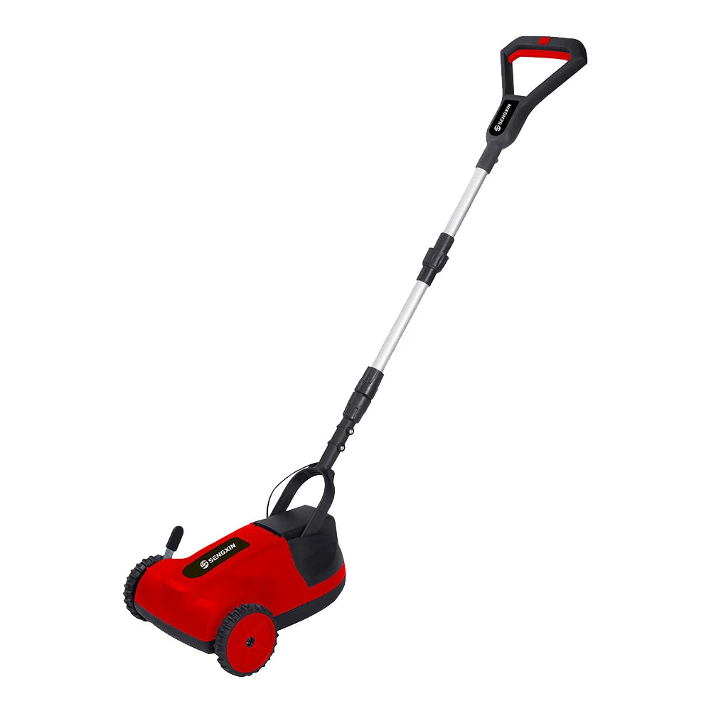 21V Electric Mower Lawn Trimmer Hand-Push Electric Lawn Mower Trimming Machine Home Lithium Weeder Cordless Lawn Trimmer