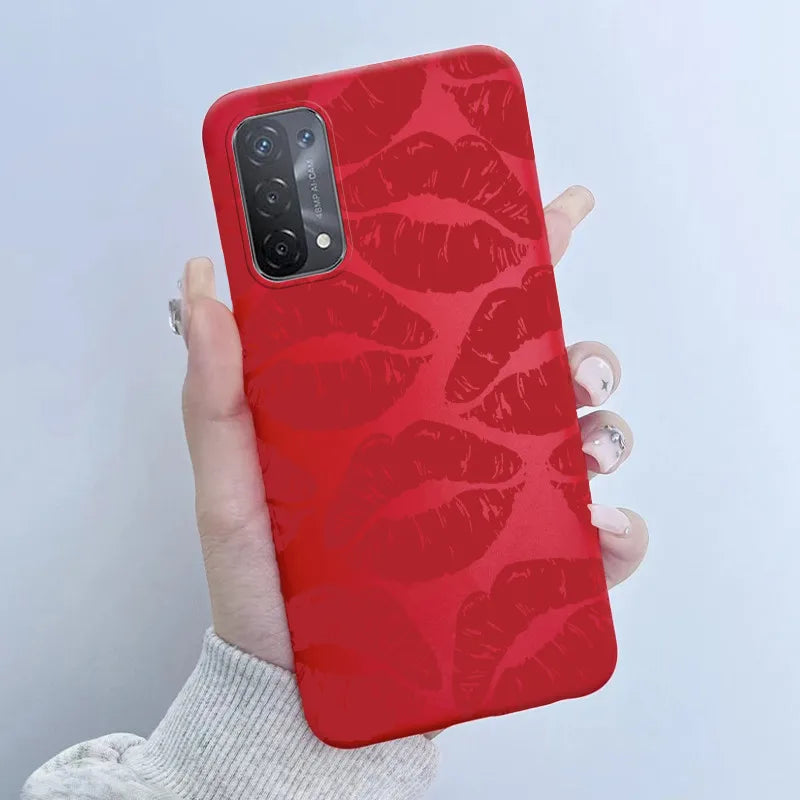For Oppo A54 5G A74 5G A93 5G Case Soft TPU Silicone Cover Cute Astronaut Panda Phone Case CPH2195 CPH2197 CPH2263 Coque Funda