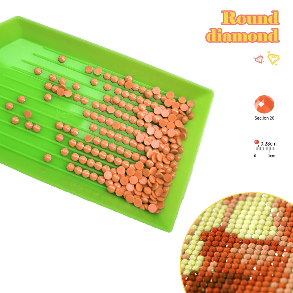 Diamond Painting Kits Diy Crafts Crafts Diy Kits For Beginners Flower Full Round Diamond Art Handicraft Diamond Art Embroidery