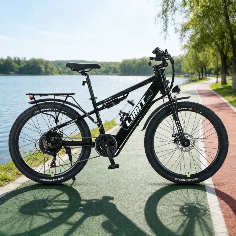 26inch city road leisure E-Bike, 400W brushless motor adult electric bicycle,48V20AH battery electric moped lightweight bicycle