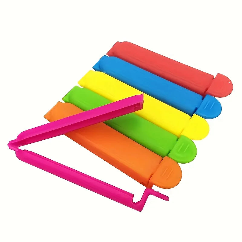 30pcs Multicolor Food Sealing Clips: Keep Snacks Fresh and Dry - 7cm Clips, Perfect for Kitchen Storage