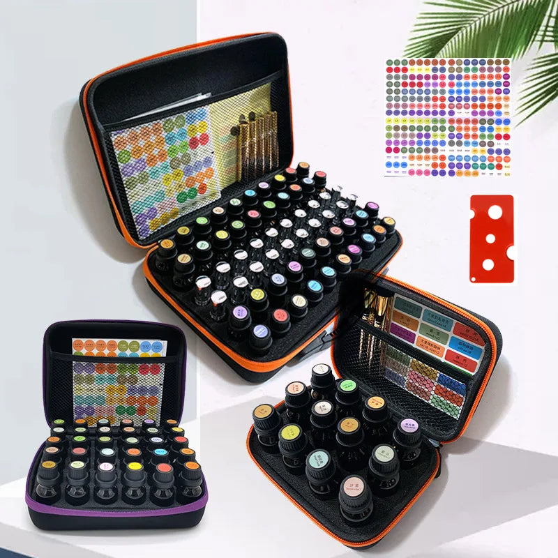 Travel Essentials Oil Case for DoTERRA 12/30/60 Slots 5ML 10ML 15ML Essential Oil Storage Bag Carrying Hanging Organizer Bottles