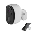 Security Cameras Wireless Outdoor, 2K Battery Powered WiFi Camera AI Motion Siren Spotlight, Color Night Vision, IP66 Waterproof