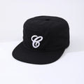 Trendy British Style Retro Large Letter Embroidered Flat-Top Hat, Fashionable and Casual, Versatile and Suitable for All Occasio