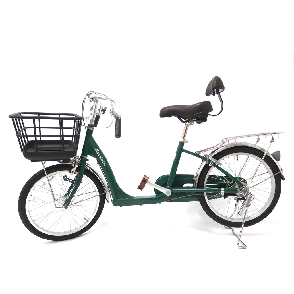 City Recreational e Bike Work Mobility Bicycle Shopping Grocery with Large Basket with Seat Backrest Bicycles