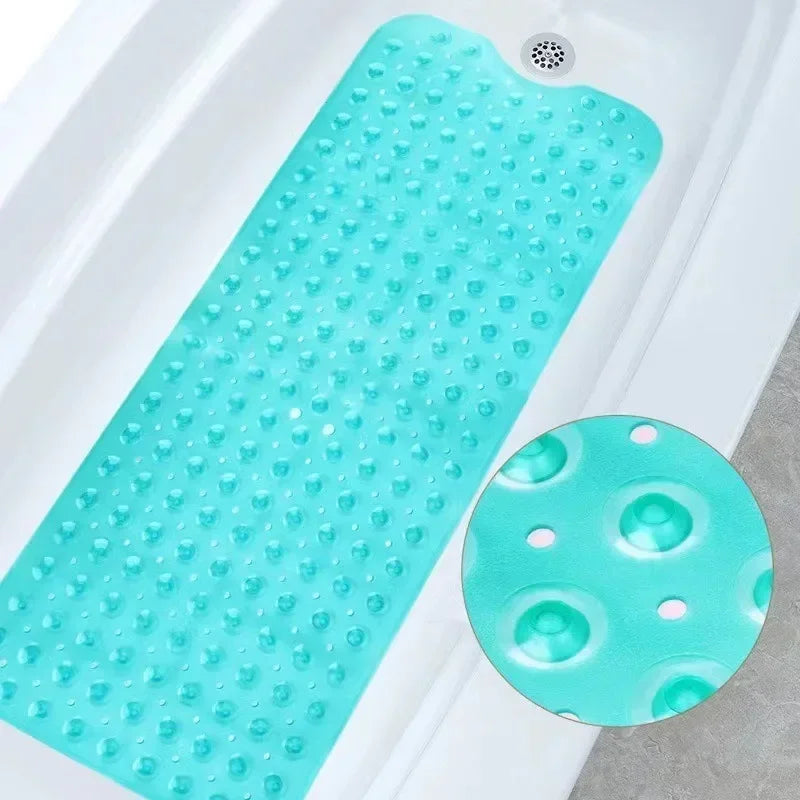 Bath Mat Large Non Slip Bathtub & Shower Mat Extra Long 40x100cm Bathroom Mats for Tub Nonslip Antislip Bathmats Tapetes De Baño