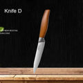 WXCOO Professional Knives Utility Japanese Chef's Knife Stainless Steel Fish Boning Fruit Slicing BBQ Cutter Kitchen Bag
