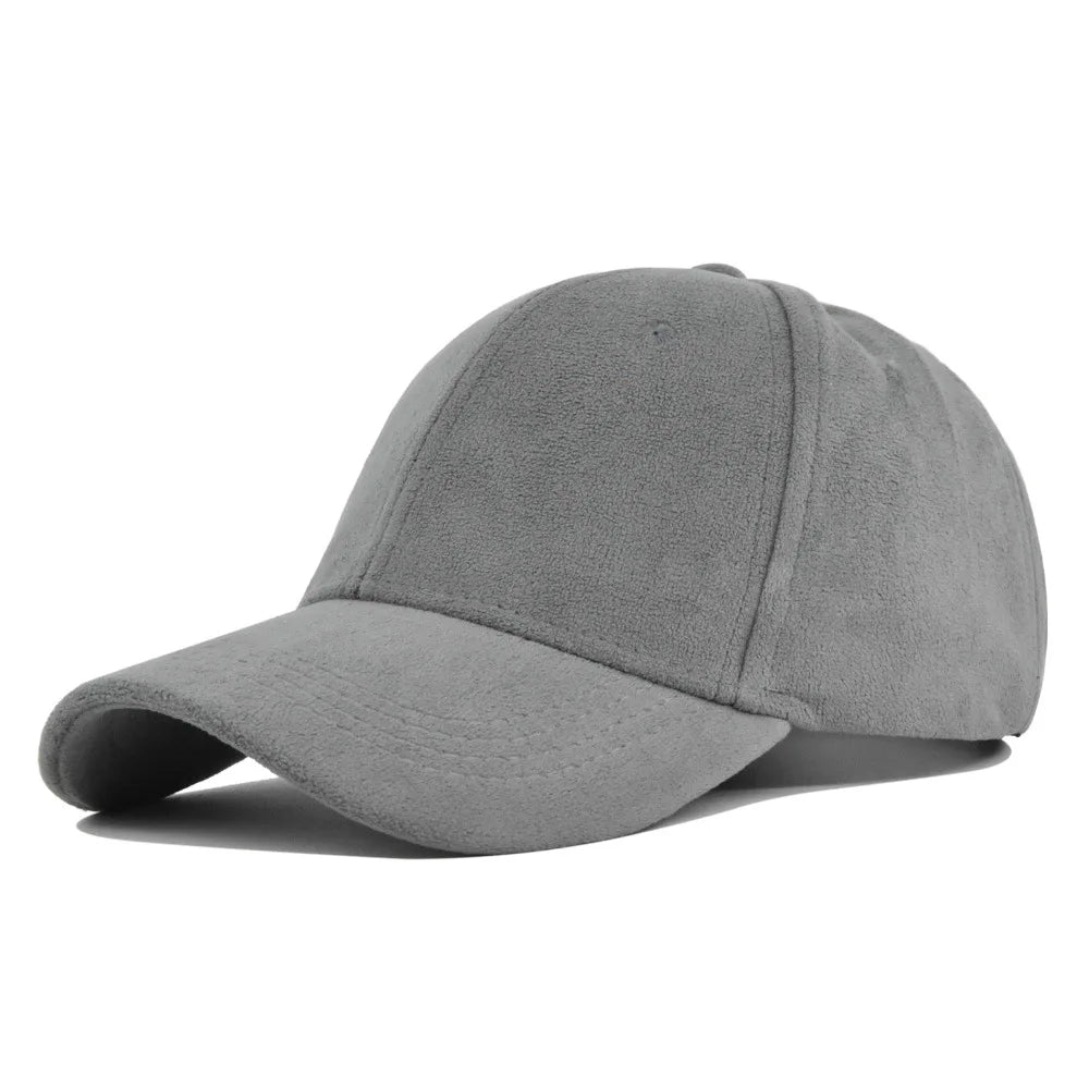 Fashion Baseball Caps For Men Women Autumn Winter Solid Retro Snapback Hip Hop Hat Unisex Street Adjustable Sun Visor Caps