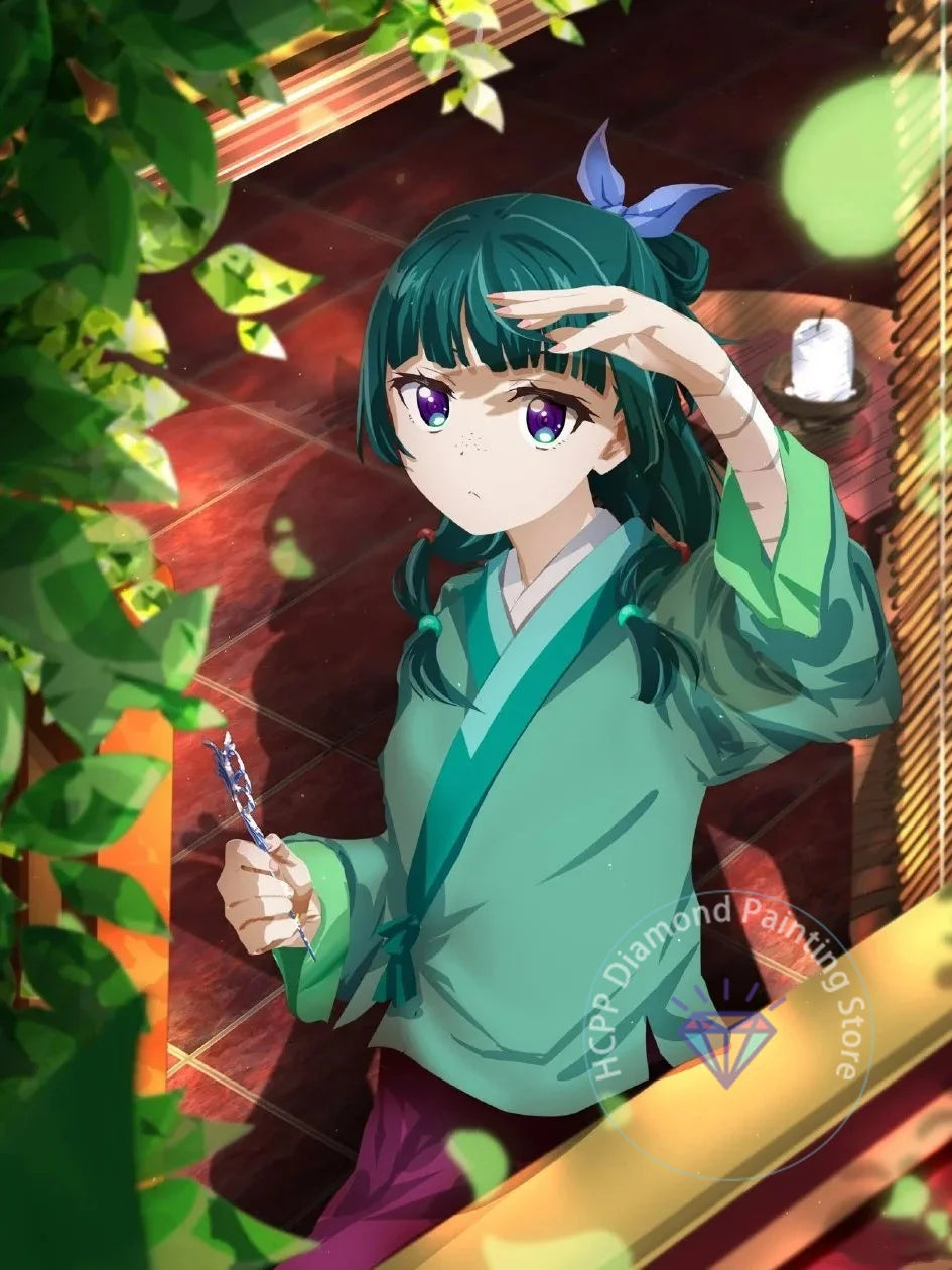 Diamond Painting Kit 5D DIY T-The-Apothecary-Diaries Anime Diamond Handmade Art Children's gift