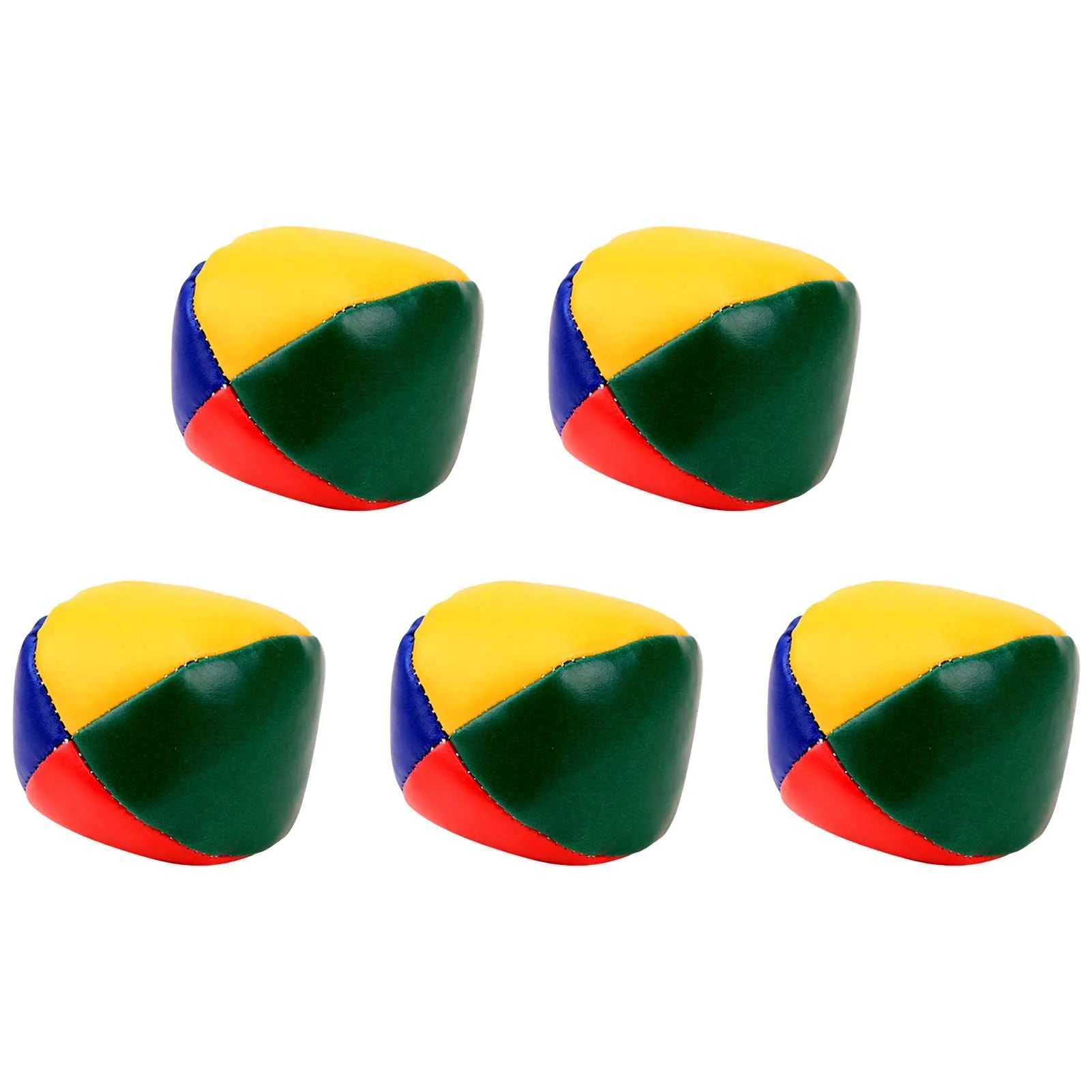 Beanbag Juggling Balls Soft Smooth Durable Easy Grip Multi Coloured Balls for Beginners Adults Party Favor Supplies