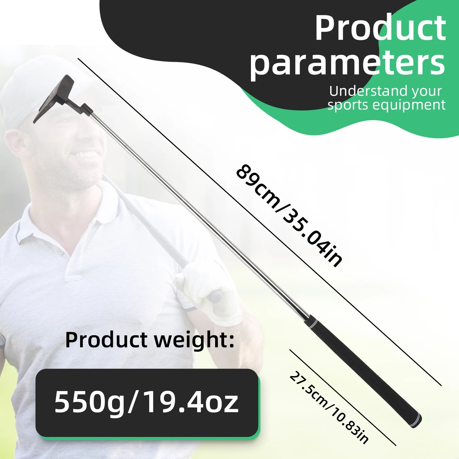 Golf Putter - 72-Degree Bottom Angle, 3-Degree Loft Angle, Your Top Choice