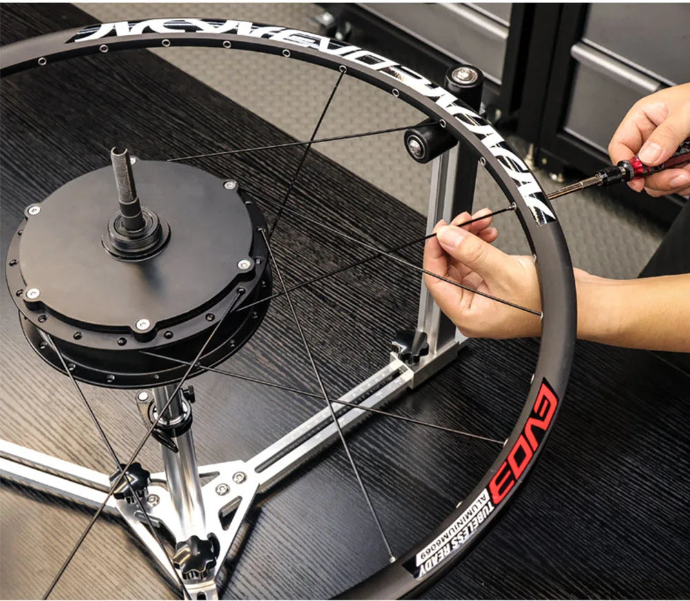 LEBYCLE Bicycle Motor Wheel Set Assembly E-BIKE Spoke Lacing Frame High-strength Aluminum Alloy Main Body